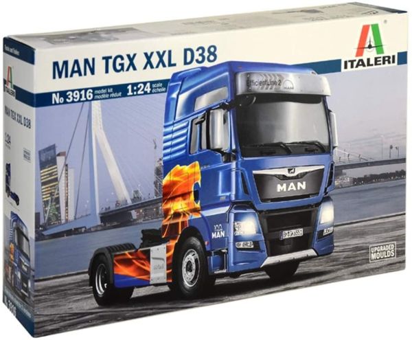 ITA3916 - MAN TGX XXL D38 4x2 maquette à monter et à peindre - 1