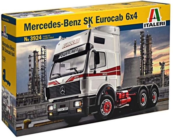 ITA3924 - MERCEDES BENZ SK 1850 Eurocab 6x4 maquette à monter et à peindre - 1