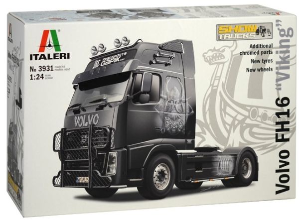 ITA3931 - VOLVO FH16 Viking 4x2 transport Gapik Show Truck maquette à monter et à peindre - 1