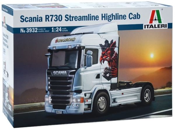 ITA3932 - SCANIA R730 Streamline Highline Cab 4x2 maquette à monter et à peindre - 1