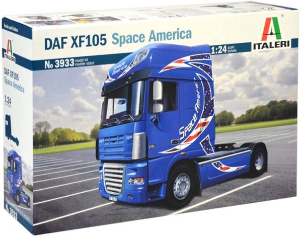 ITA3933 - DAF XF 105 Super America 4x2 maquette à monter et à peindre - 1