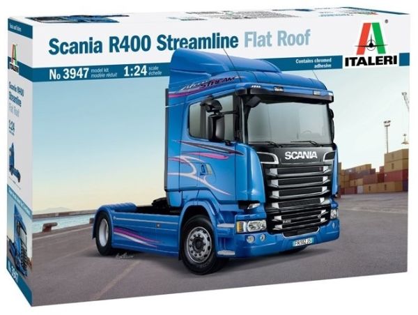 ITA3947 - SCANIA R400 Streamline Flat Roof 4x2 maquette à monter et à peindre - 1