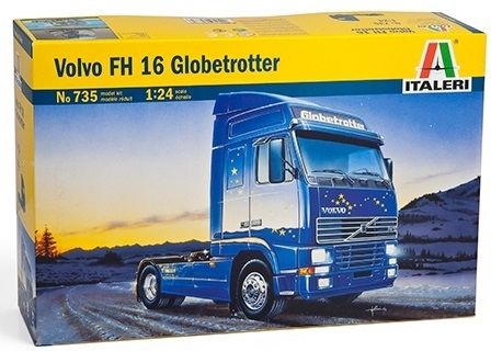 ITA735 - VOLVO FH16 Globetrotter 420 4x2 maquette à monter et à peindre - 1