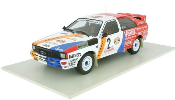 IXO18RMC010 - AUDI Quattro #2 rallye d'Hunsruck 1984 H.Demuth / W.Lux - 1