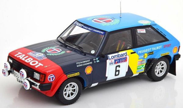 IXO18RMC035A - TALBOT Sunbeam Lotus #6 Rac rallye 1982 S.Blomqvit / B.Cederberg - 1