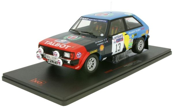 IXO18RMC035B - TALBOT Sunbeam Lotus #13 Rac rallye 1982 G.Frequelin / J-F.Fauchille - 1