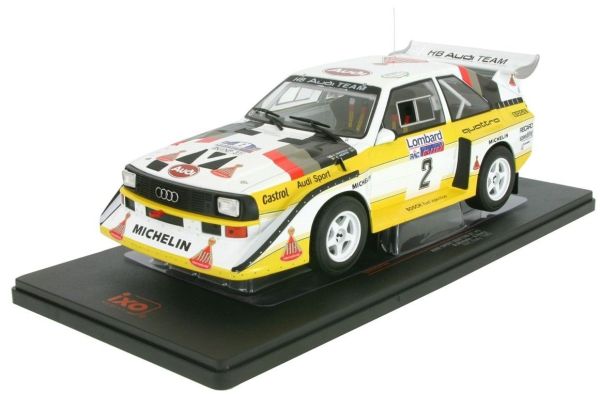 IXO18RMC048A - AUDI Sport Quattro S1 #2 Rac rallye 1985 M.Mikkola / A.Hertz - 1