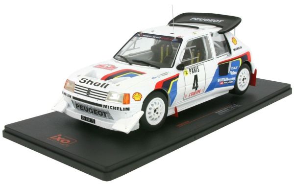 IXO18RMC049B - PEUGEOT 205 T16 Evolution 2 #4 rallye Monté Carlo 1986 J.Kankkunen / J.Piironen - 1