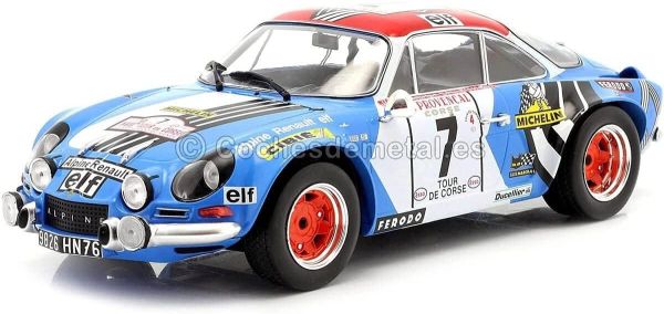 IXO18RMC062D - ALPINE A110 #7 Tour de Corse 1973 - 1