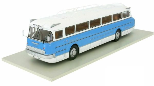 IXOBUS022 - Bus IKARUS 66 1972 blanc et bleu - 1