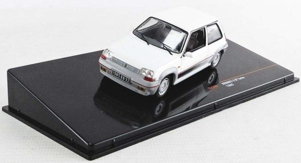 IXOCLC303 - RENAULT 5 GT Turbo 1985 blanche - 1