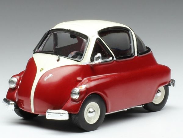 IXOCLC312N - ISETTA rouge et blanche de 1955 - 1