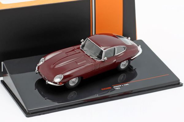 IXOCLC339N - JAGUAR E-Type 1963 rouge - 1