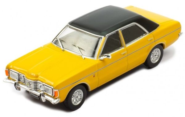 IXOCLC344N - FORD Taunus GLX 1983 jaune toit noir - 1