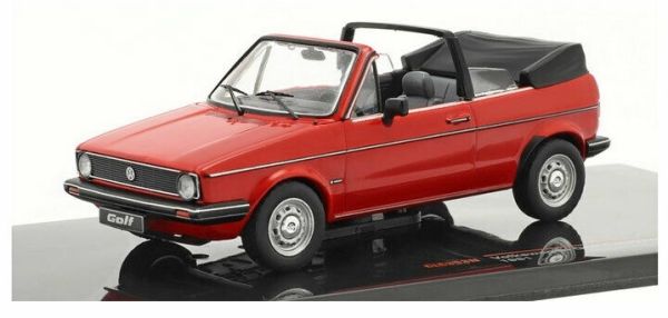 IXOCLC353N - VOLKSWAGEN Golf cabriolet ouvert 1981 rouge - 1