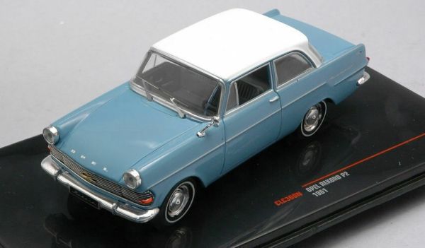 IXOCLC360N - OPEL Rekord P2 1961 bleue toit blanc - 1