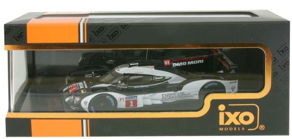 Miniature Porsche 919 2016 1/43 Spark Hybrid No.1 Team 24h Le Mans 2016 T Bernhard M Webber B Hartley 1