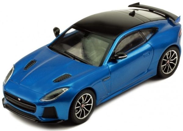 IXOMOC297 - JAGUAR F-Type SVR 2016 bleue toit noir - 1