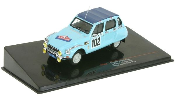 IXORAC053 - CITROEN Dyane #102 rallye de Monte Carlo 1976 M.Peyret / J.J.Cornelli - 1