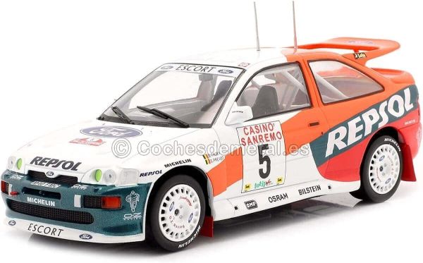 IXO24RAL004B - FORD Escort RS Cosworth #5 Rallye de San Remo 1996 - 1