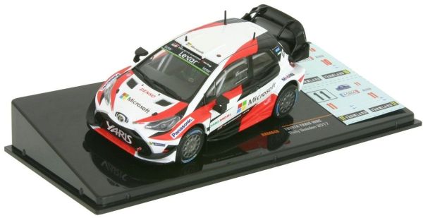 IXORAM648 - TOYOTA Yaris WRC rallye de Suède 2017 avec décalques incluses - 1