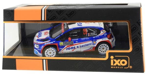 La nouvelle Citroën C3 R5 en démonstration lors du Rallye du Var