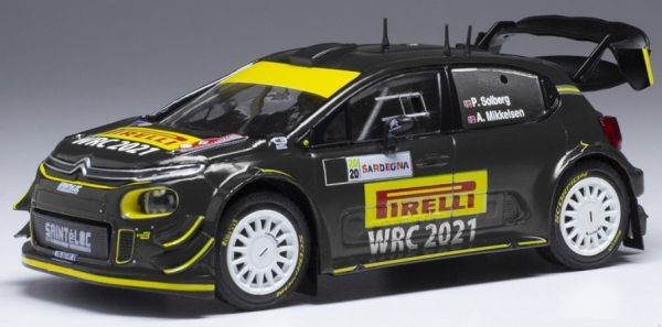 IXORAM766LQ - CITROEN C3 PIRELLI rallye de Sardaigne 2020 P.Solberg / A.Mikkelsen - 1