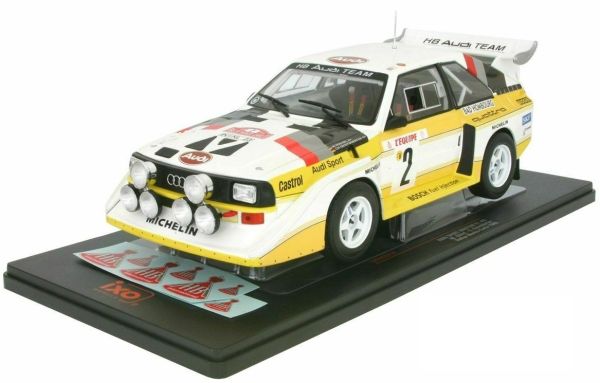 IXO18RMC025A - AUDI Quattro S1 Sport #2 rally Monté Carlo 1986 W.Rohrl / C.Geistdorfer - 1
