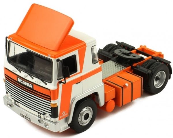 IXOTR032 - SCANIA LBT 141 4x2 1976 orange et blanc - 1