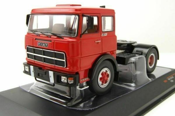 IXOTR057 - FIAT 619 N1 4x2 1980 rouge chassis noir - 1