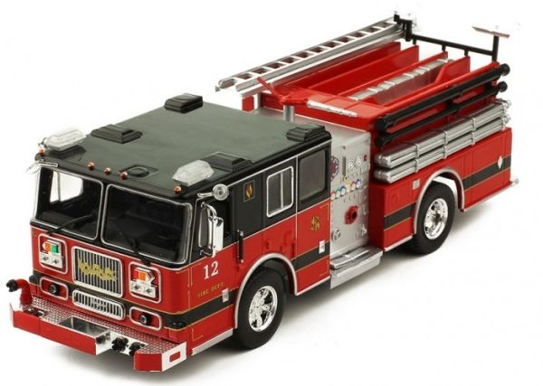 Camion de pompier americain miniature hot sale