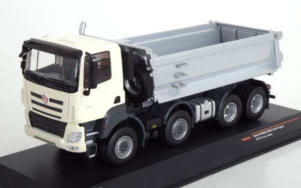 IXOTRU035B-ST - TATRA P Phoenix Euro 6 8x8 2016 cabine blanche benne grise - 1