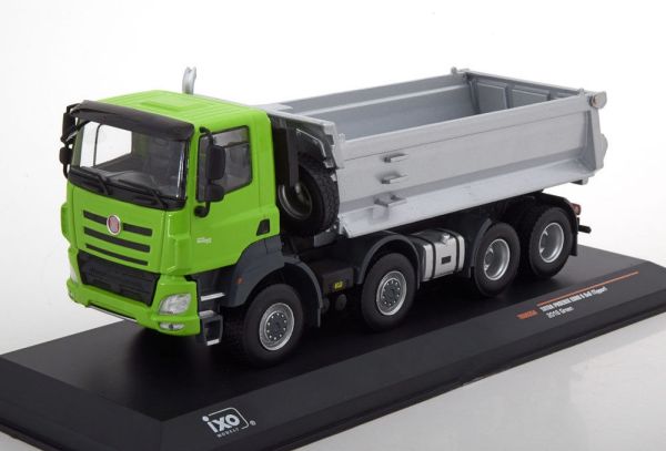 IXOTRU035A-ST - TATRA P Phoenix Euro 6 8x8 2016 cabine verte benne grise - 1