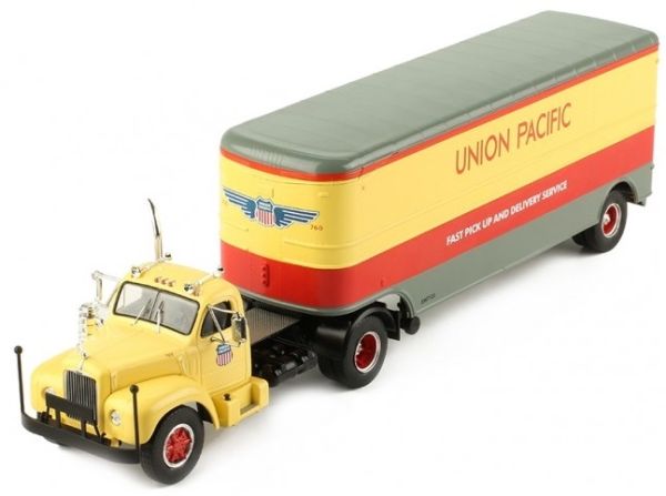 IXOTTR005 - MACK B61 4x2 et remorque fourgon de l'Union Pacific - 1
