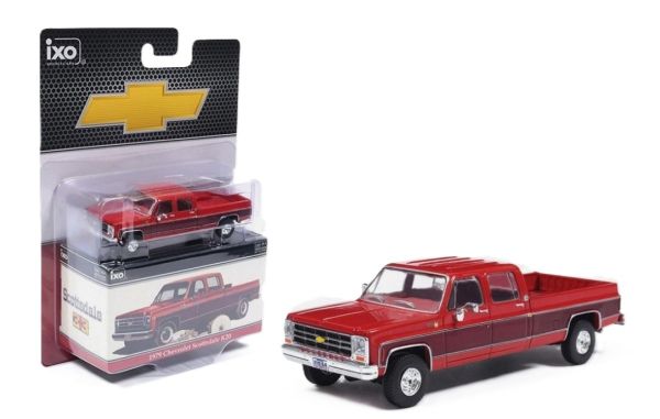 IXO-IA64013 - CHEVROLET Scottsdale K20 1979 Rouge sous blister - 1