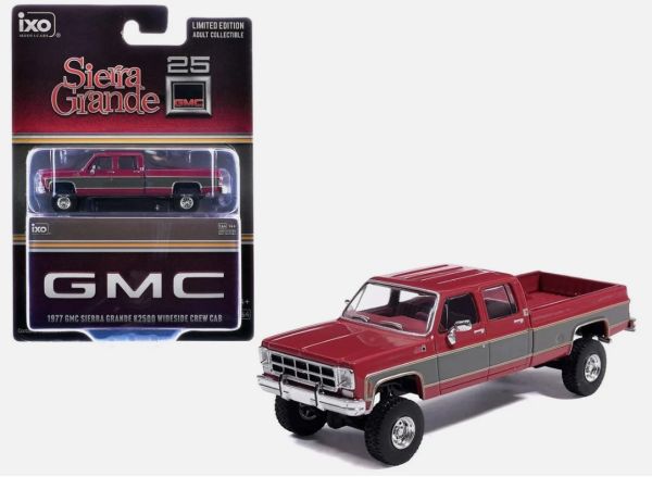 IXO-IA64027 - GMC Sierra K2500 1977 Rouge sous blister - 1