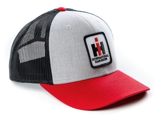 IHGRBM - Casquette INTERNATIONAL Gris avec arrière en maille noir - 1