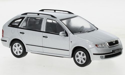 IXOCLC471N.22 - SKODA FABIA 2000 GRIS METALLIQUE - 1