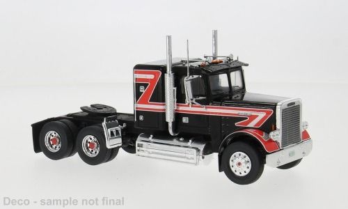 IXOTR218.22 - FREIGHTLINER FLC 120 64 T 6x4 1977 Noir et rouge - 1