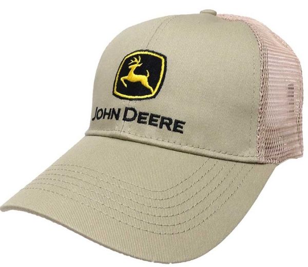 JA1308-0276-KH - Casquette JOHN DEERE crème - 1