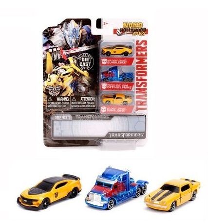 JAD253111000 - Nano HOLLYWOOD RIDES - 3 voitures TRANSFORMERS - 1