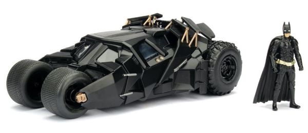 JAD253215005 - BATMOBILE du film Batman The Dark Night avec figurine incluse - 1