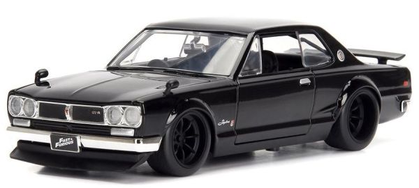 JAD99686 - NISSAN Skyline 2000 GT-R noire 1971 de Brian Fast And Furious - 1