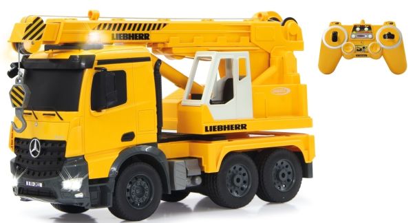 JAM405034 - MERCEDES Arocs avec grue LIEBHERR Radiocommandé - 1