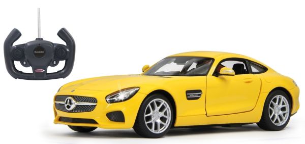 JAM405071 - MERCEDES BENZ AMG GT 1 jaune radiocommandée - 1