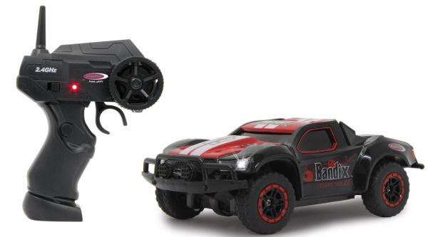 JAM410057 - Monster-Truck Bandix Radiocommandé - Noir et rouge - 1