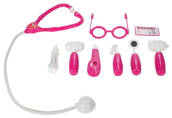 JAM460272 - Coffret médecin avec accessoires Rose - 1