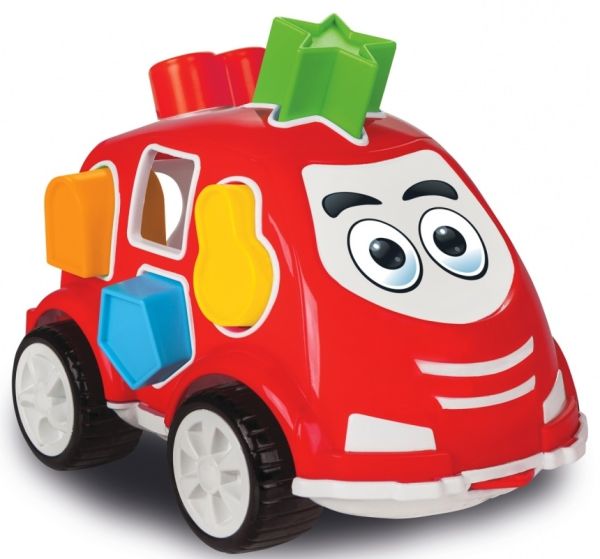 JAM460290 - Voiture avec formes rouge - 1