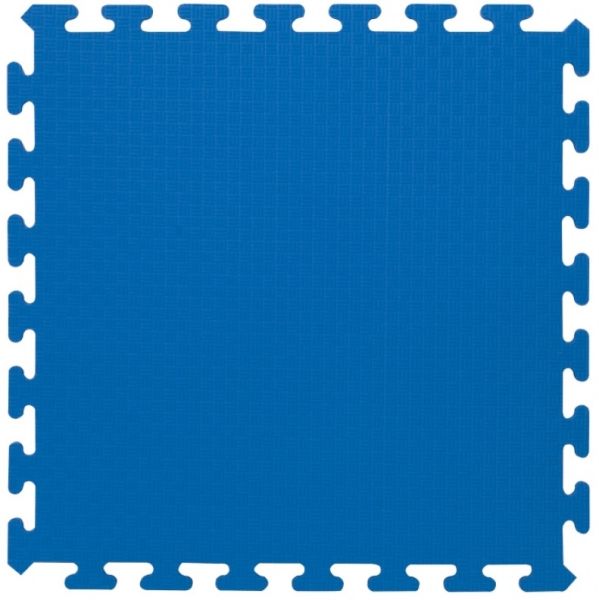 JAM460421 - 4 Tapis puzzle Bleu - 50 x 50 cm - 1