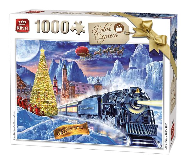 KING55872 - Puzzle 1000 Pièces Express Polaire - 1